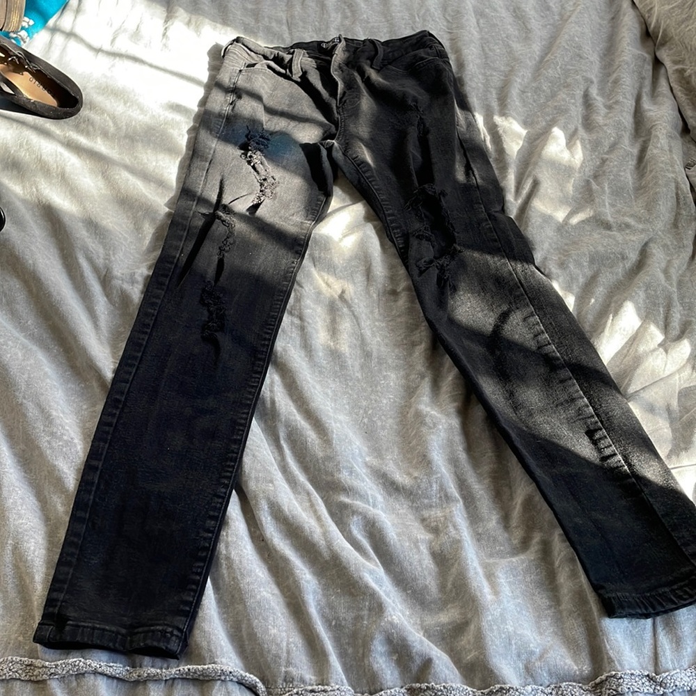 Black Jeans with Holes